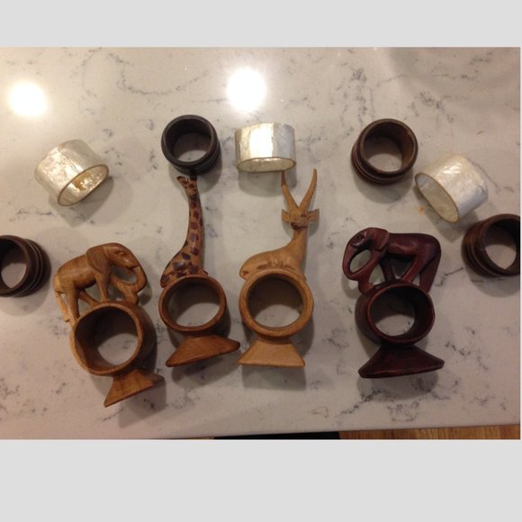 Decorative Napkin Ring Holders - Picture 1 of 2